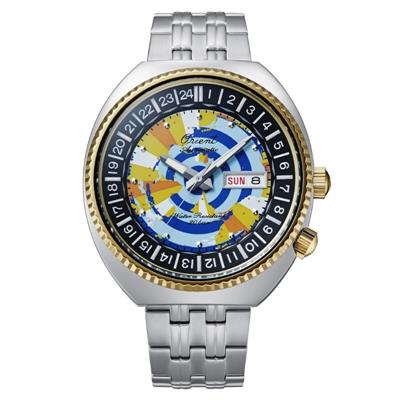 RELOJ ORIENT 147-RA-AA0E08Y39B EDICION LIMITADA 75 ANIVERSARIO WORLD MAP HOMBRE 44MM